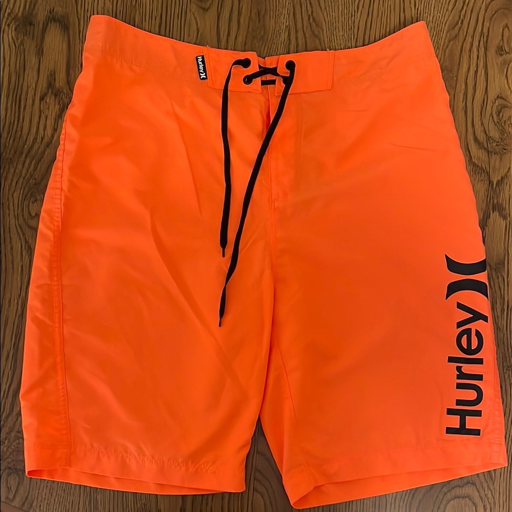 Hurley Men's Orange Swim Shorts